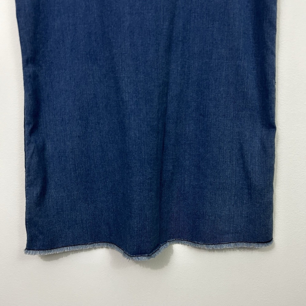 Wilfred Blue Denim Mini Dress - Picture 7 of 14